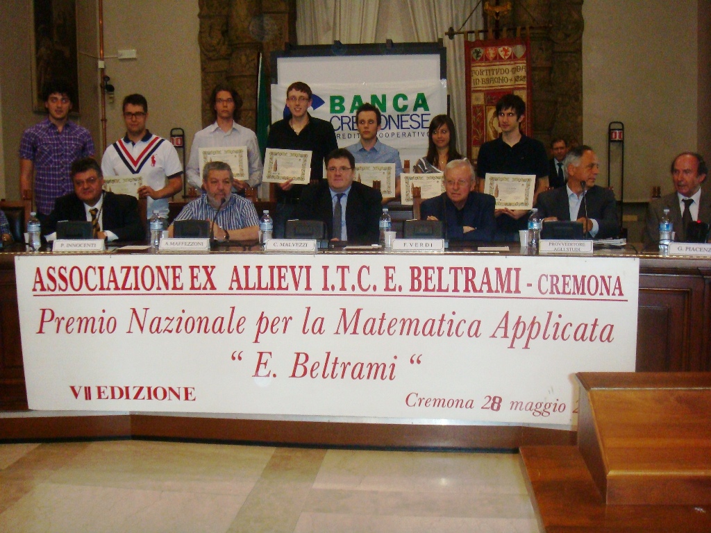 Premio Nazionale per la Matematica Applicata 2011